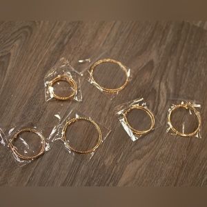Gold Hoop Earring Sets